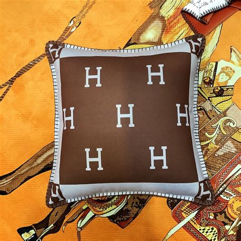 hermes pillow cover replica|vintage hermes pillow.